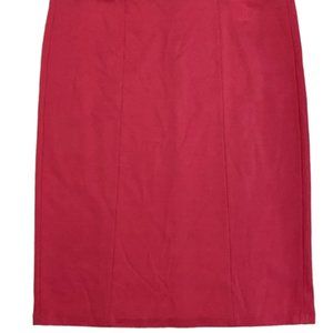 Armani Collezioni Hot Pink Stretch Knit Pencil Skirt - Size 12